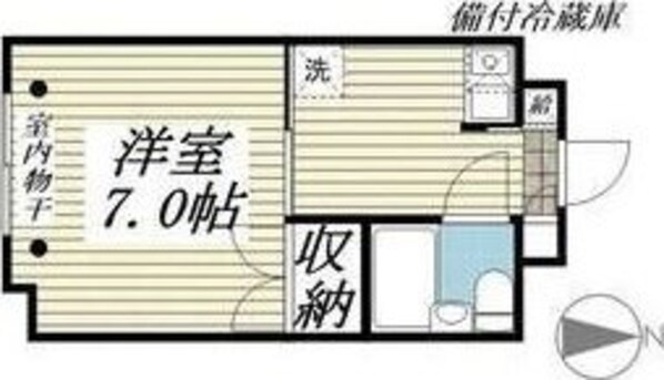 ラ・サーミ市名坂の物件間取画像